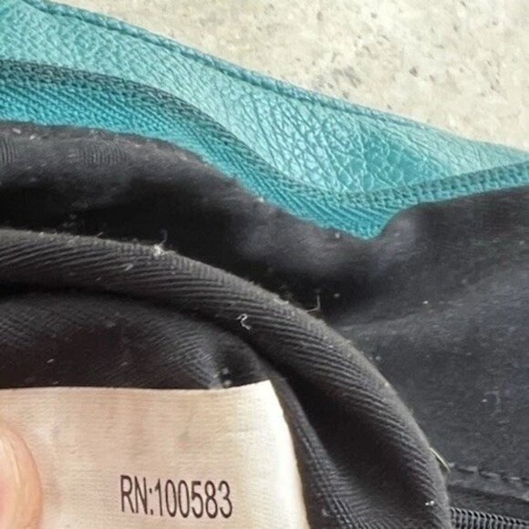 Vintage Style & Co. Sling Woven Blue Large Shoulder Bag Tote Women’s Purse - Picture 14 of 16